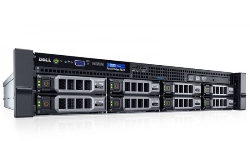 Máy Chủ Dell EMC PowerEdge R530 E5-2630v3 - 2.40 GHz 8x3.5IN